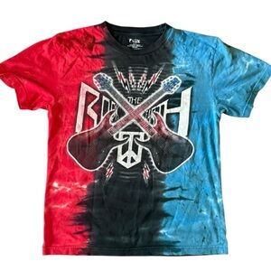 Flux Rock the Earth Tie-Dye Graphic Tee – Fits Adult Medium